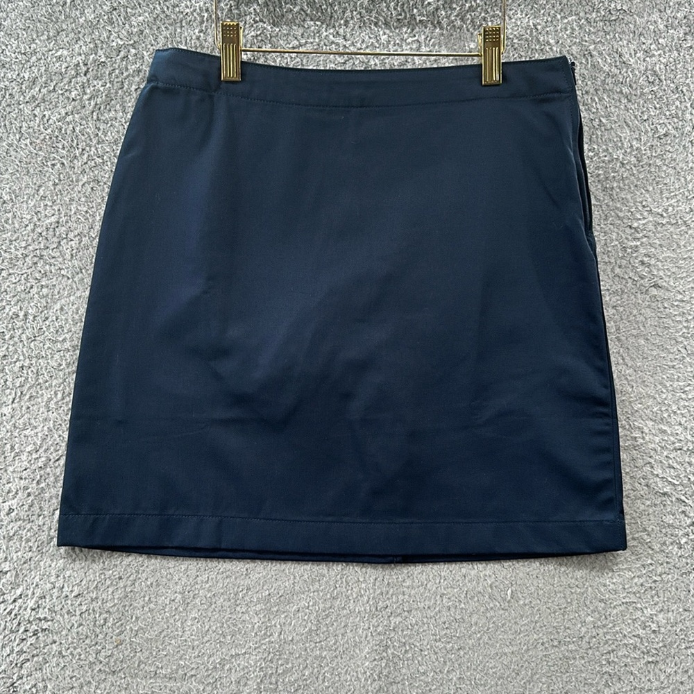Lands’ End Womens Navy Blue Skort Size 14